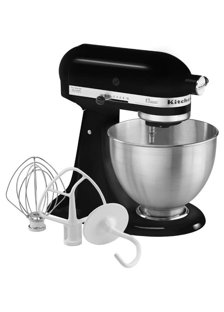 Кухонна машина CLASSIC 4,3 л Чорний (5K45SSEOB) KitchenAid (323115891)
