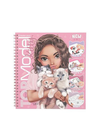 Розмальовка з наклейками Креативне кошеня (0413038) Top model (370254811)