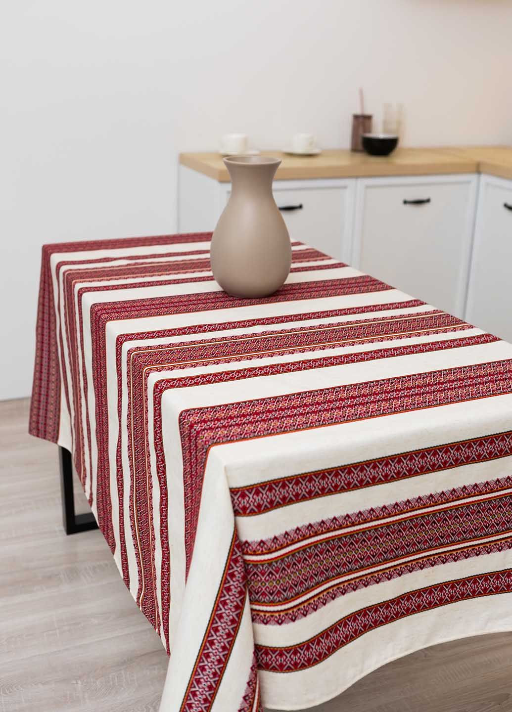 Скатертина вишита з українським орнаментом 1.5м х 1.5м (мст3115) Homedec - (322057056)