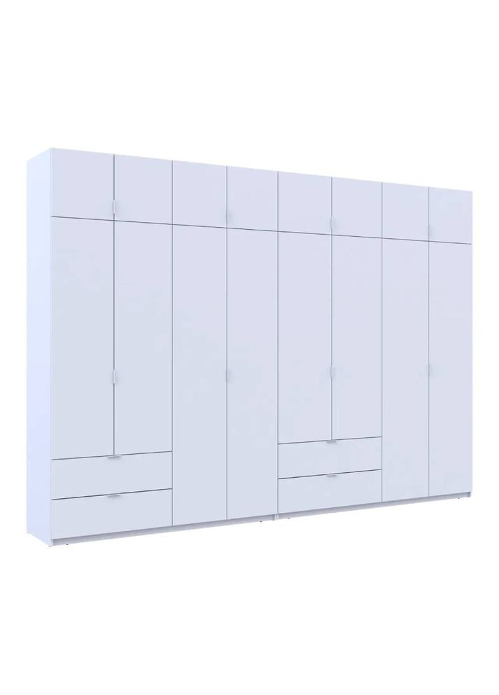 Шкаф для одежды Лукас 4+4 ДСП 340х50х240 DRS-011691 (42005138) Doros (346530051)