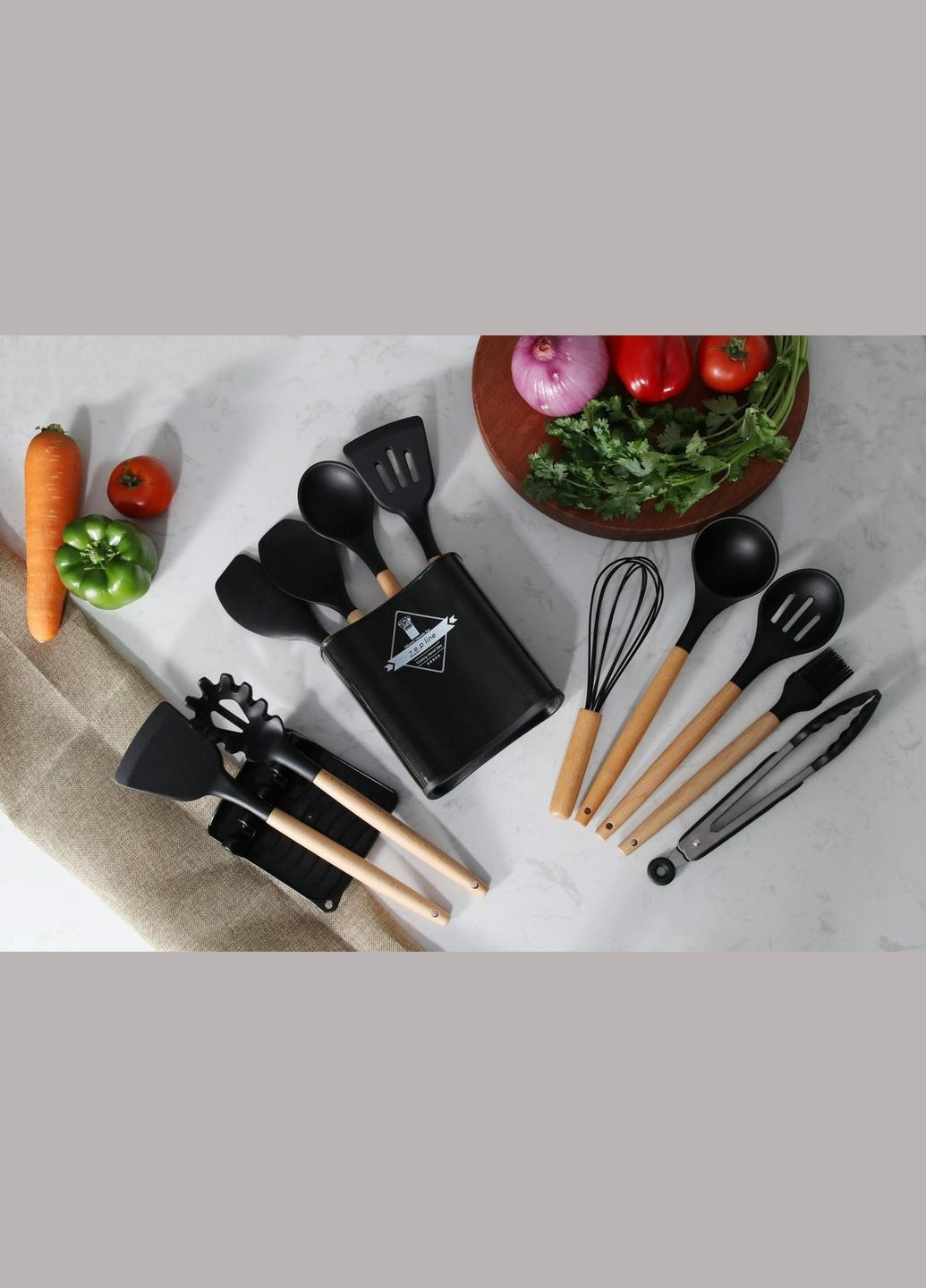 Набор из силикона ZP, кухонная утварь, 12 предметов, Zepline (322415695)