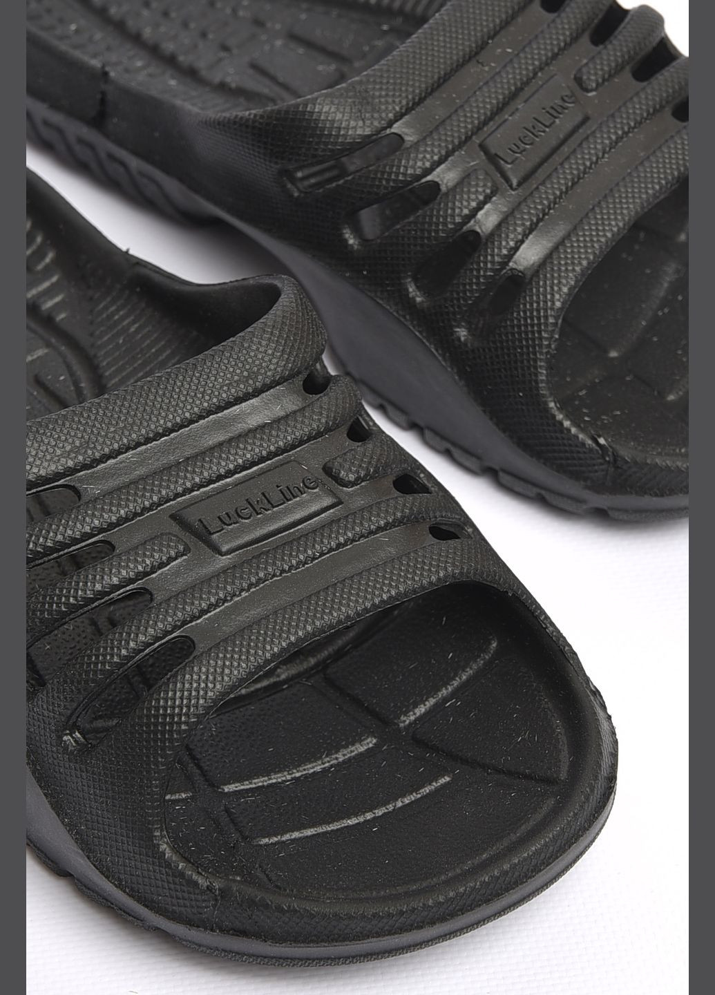 Шльопки підліткові для хлопчика чорного кольору Let's Shop (296199061)