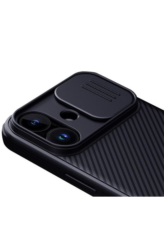Карбонова накладка CamShield Pro Magnetic для Apple iPhone 17 (6.3") Black Nillkin (366833087)