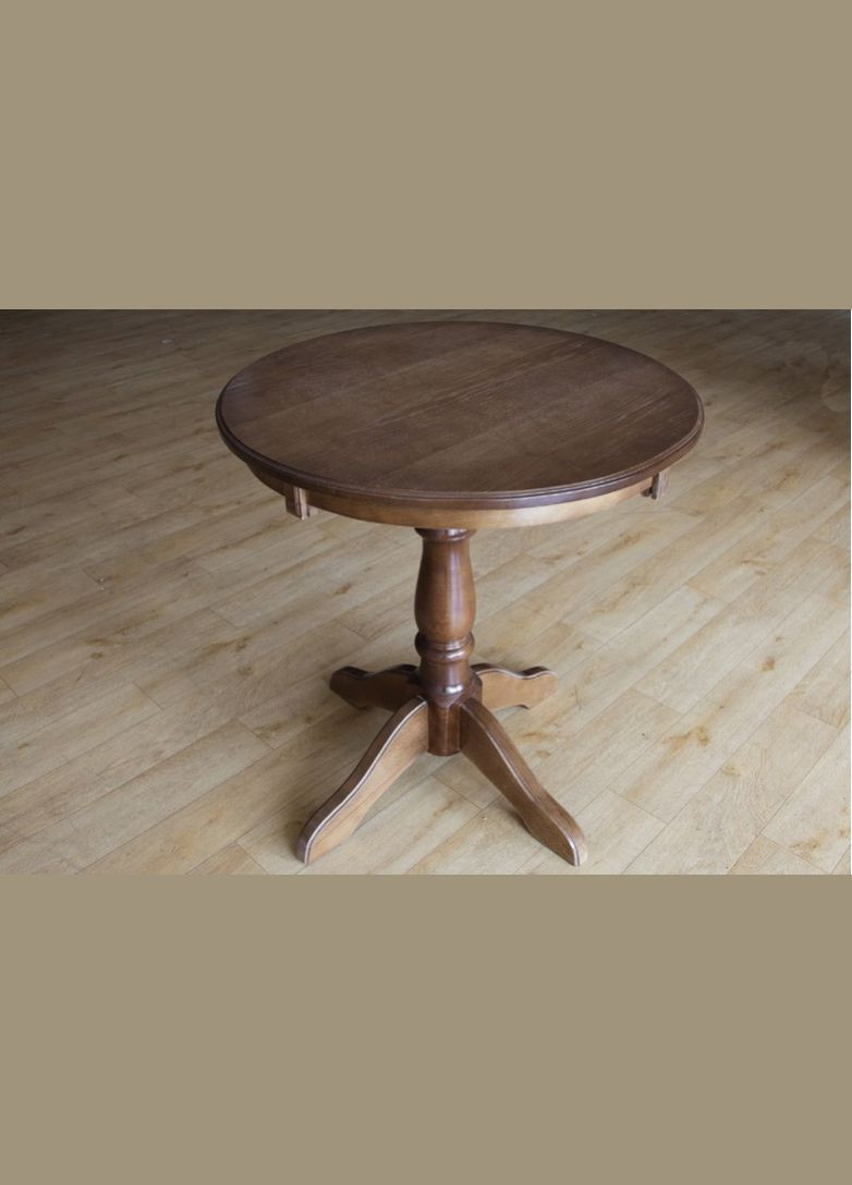 Стіл обідній Чумак Ш800*В760*Г800, темний горіх Sanro (312516650)