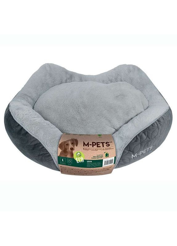 Эко-лежак Алва для собак и котов Ulva Eco Dog Bed - 78х65х22 см M-Pets (327391616)