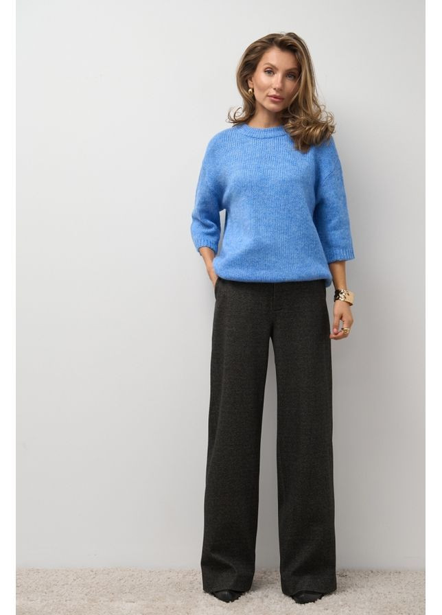 Брюки 3075 Бежевый меланж Triko Bakh (368650890)