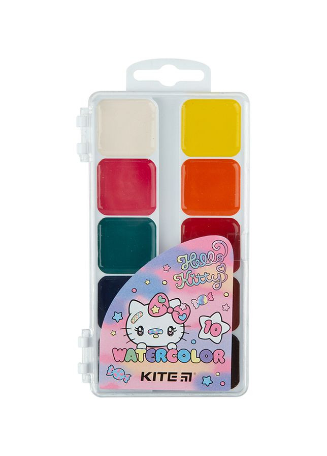 Полусухие медовые акварельные краски - Kitе Hello Kitty цвет разноцветный ЦБ-00246868 Kite (282743852)