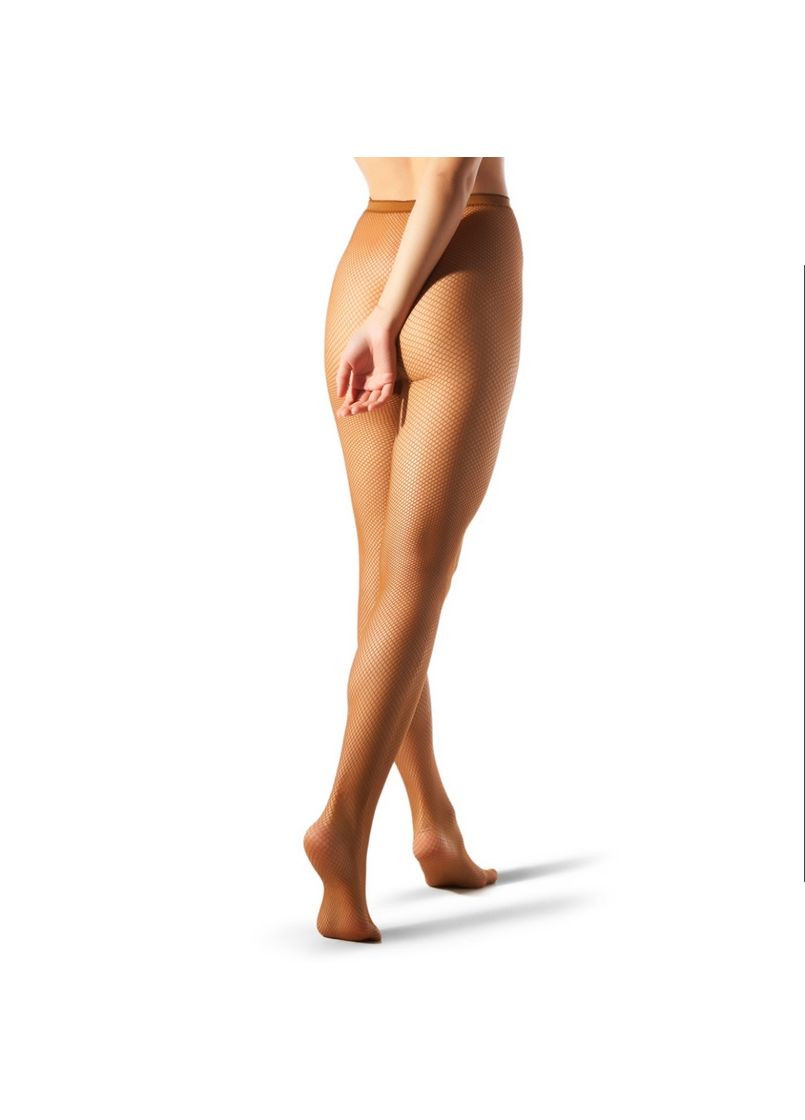 Колготи дрібна сітка безшовні руді 80240 1-4 No Brand (308976995)