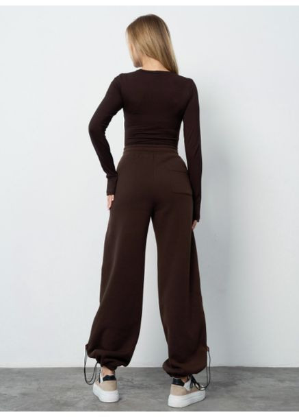 Утепленные штаны багги на кулисках No Brand (369290358)