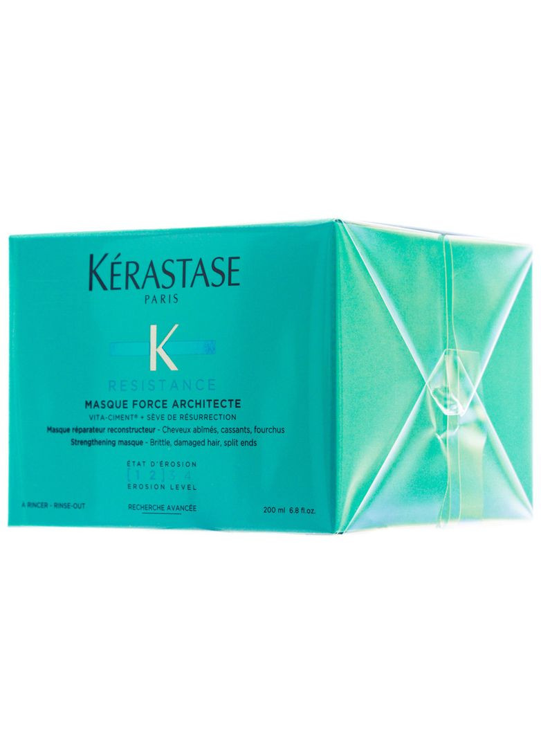 Маска для ломких, поврежденных волос и секущихся кончиков Resistance Masque Force Architecte 200ml (2-433433) Kerastase (369792398)