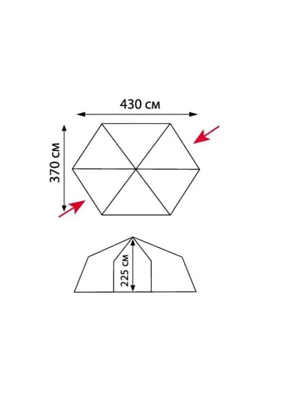 Шатер Lite Mosquito Blue (TLT-035.06) Tramp (322199831)