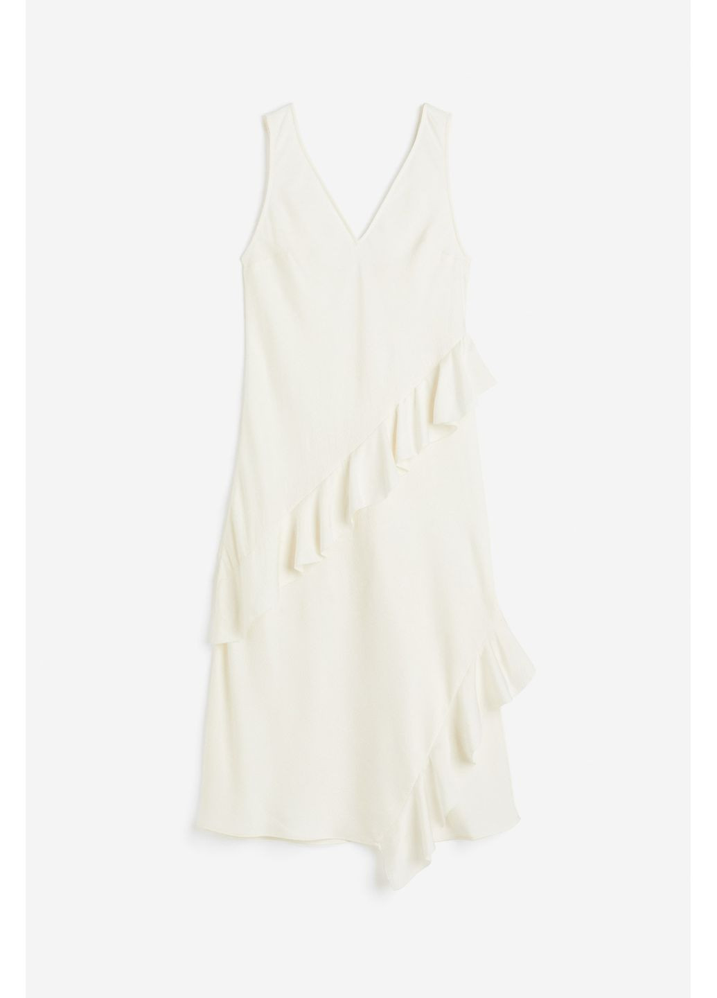 Молочна кежуал плаття, сукня H&M однотонна