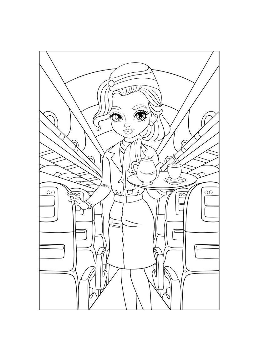 Розмальовка Професії 12 сторінок () 1 Вересня 743055 (366529588)