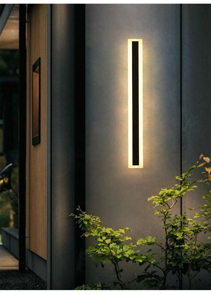 Бра LED 27730 Чорний 60х6х4 см. Sunnysky (335972343)