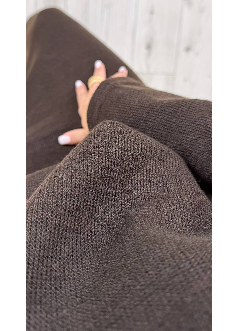 Женский теплый вязаный костюм с юбкой макси Ангора Україна (368848908)