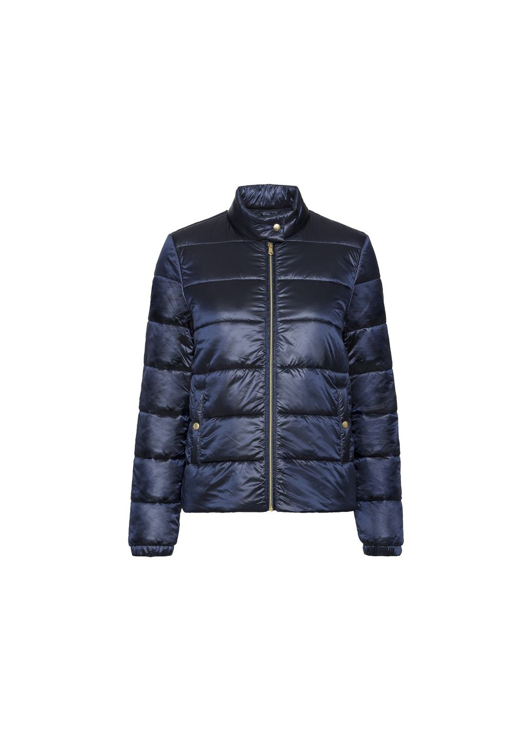 Темно-синяя демисезонная куртка демисезонная водоотталкивающая и ветрозащитная для женщины lidl 418847 куртка-пиджак Esmara