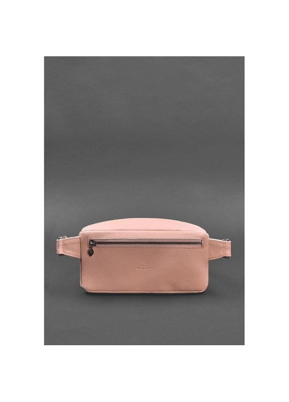 Поясная сумка женская кожаная через плечо Spirit розовая BlankNote (302008233)