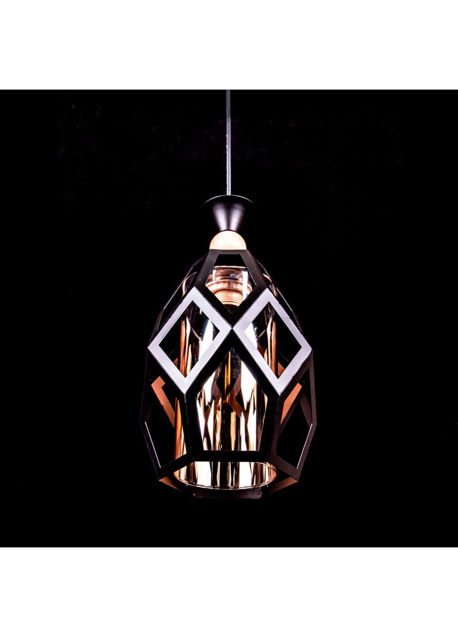 Подвес на 1 лампочку N5253/1H/BK, Ø180*H230/H800 No Brand (352230018)