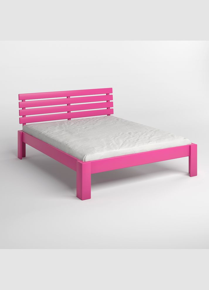 Двуспальная деревянная кровать Техас (S2060R30B) 160х190 см (MBG-7027) Mebigrand (368282712)