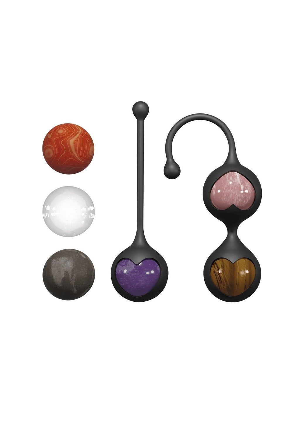 Вагінальні кульки Harmony Stones Adrien Lastic (348517960)