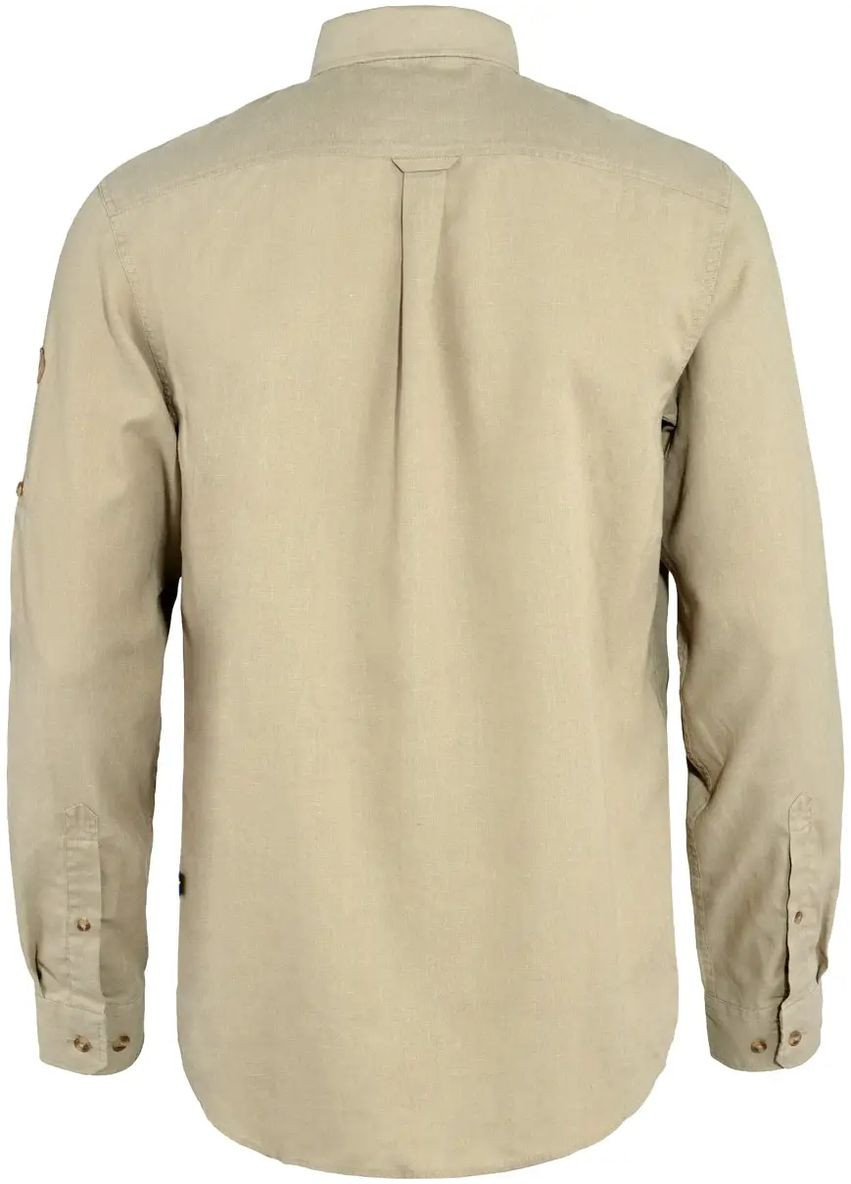 Комбінована сорочка ovik travel shirt ls sand stone Fjallraven