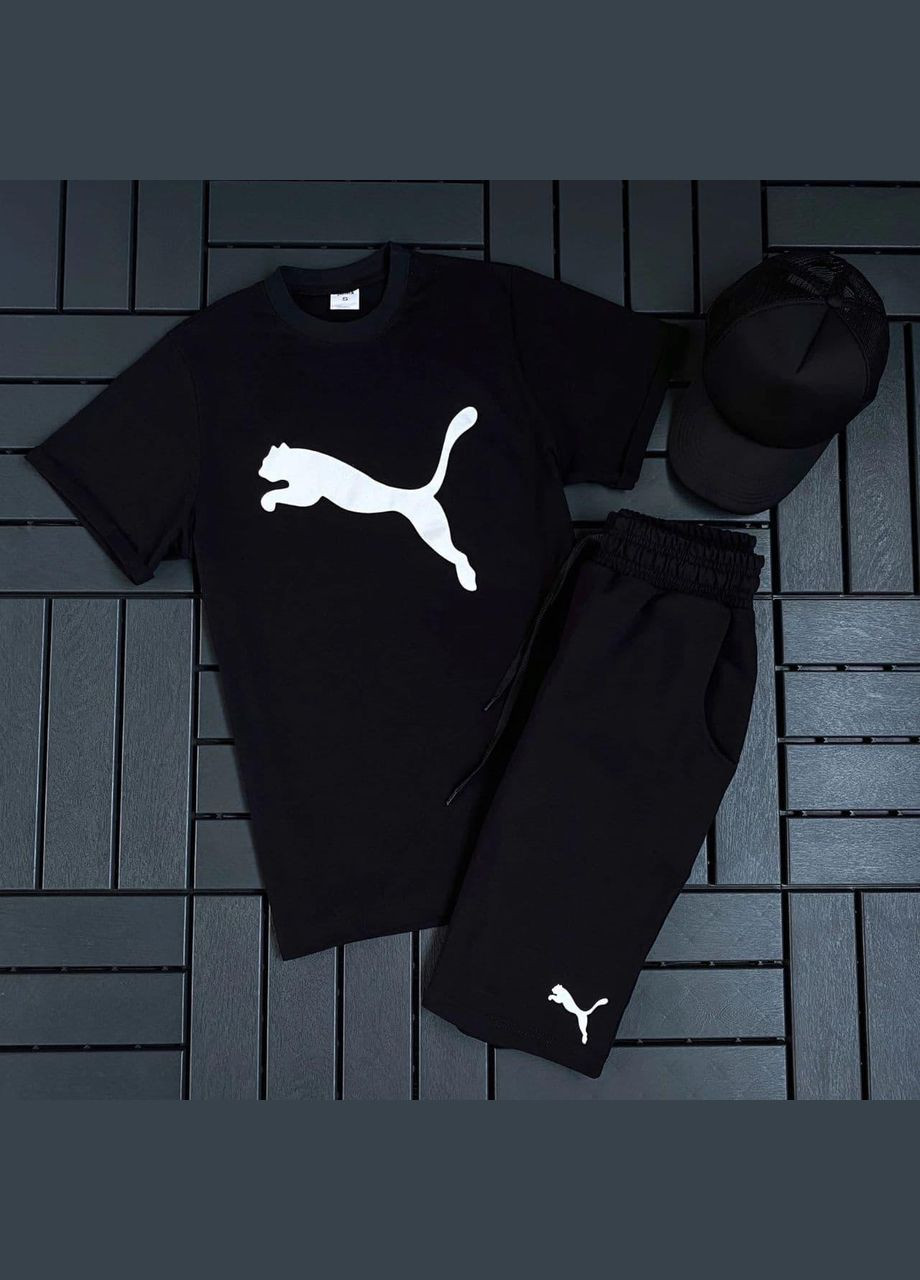 Комплект 3в1 (шорты+футболка+кепка) No Brand (316395055)