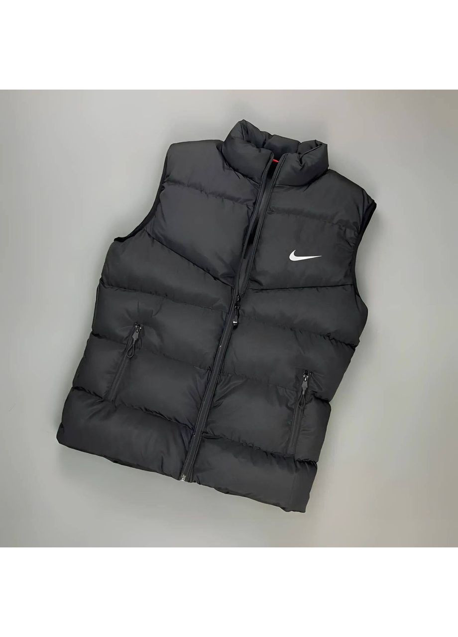 Утеплений чоловічий жилет із коміром-стійкою No Brand (365251008)