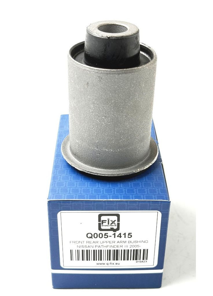 Сайлентблок передний заднего верхнего рычага Q005-1415 аналог 55502-EB300 Nissan Pathfinder R51 Q-FIX (370048957)