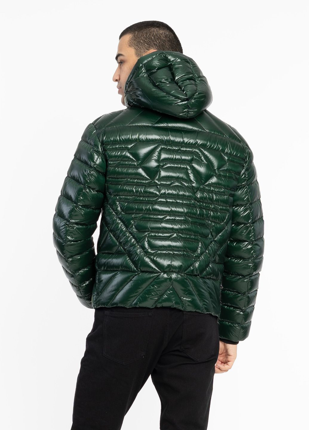 Зелена зимня куртка Emporio Armani