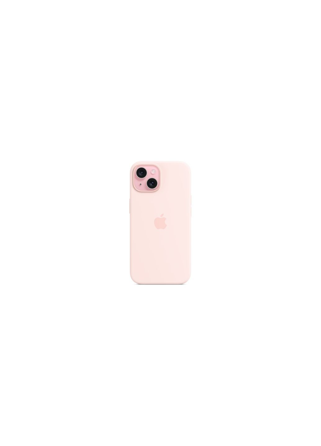 Чехол для мобильного телефона (MT0U3ZM/A) Apple iphone 15 silicone case with magsafe light pink (275100947)