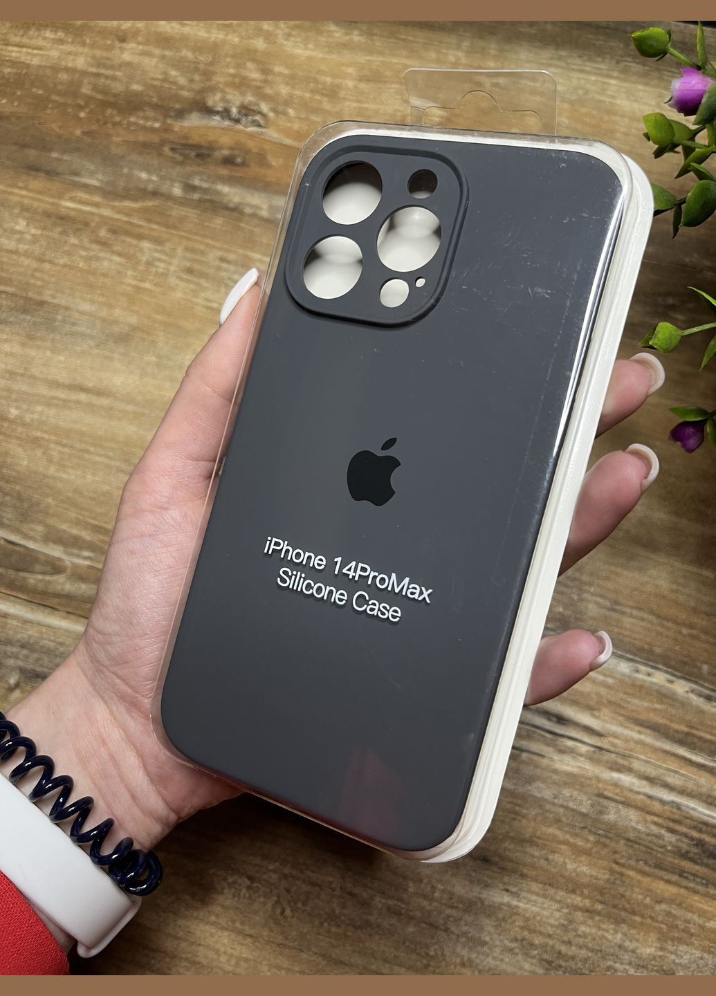 Чехол на iPhone 14 Pro Max квадратные борта чехол на айфон silicone case full camera на apple айфон Brand iphone14promax (293151586)