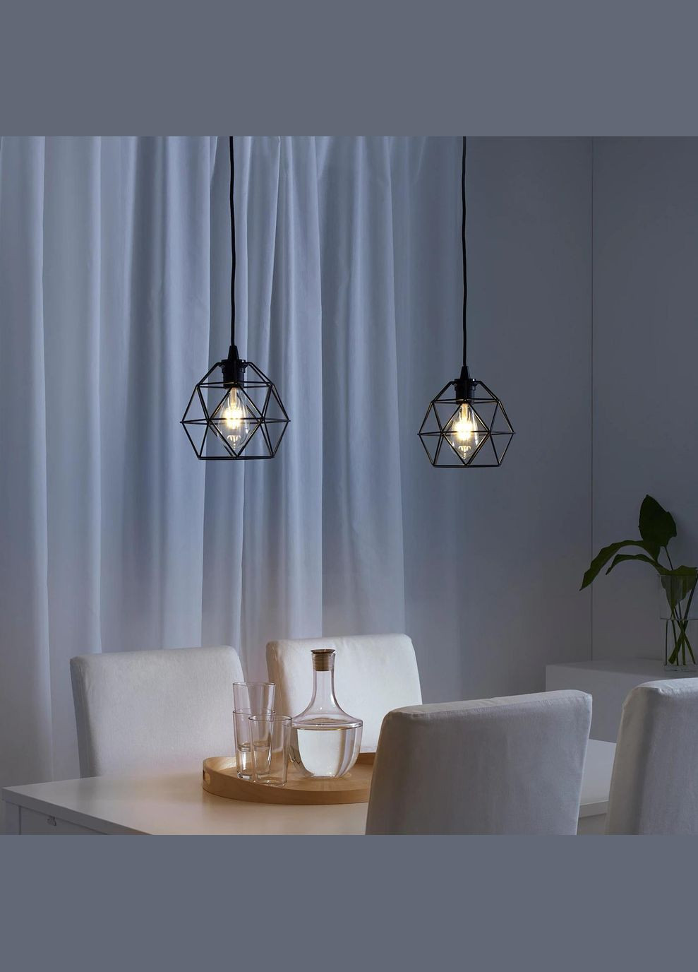Підвісний світильник ІКЕА BRUNSTA / HEMMA 20 см (s39291753) IKEA (278406946)