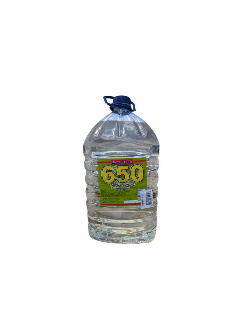 Растворитель 650 5л 4,3кг б/п ТМ УкрСоюз (358911508)