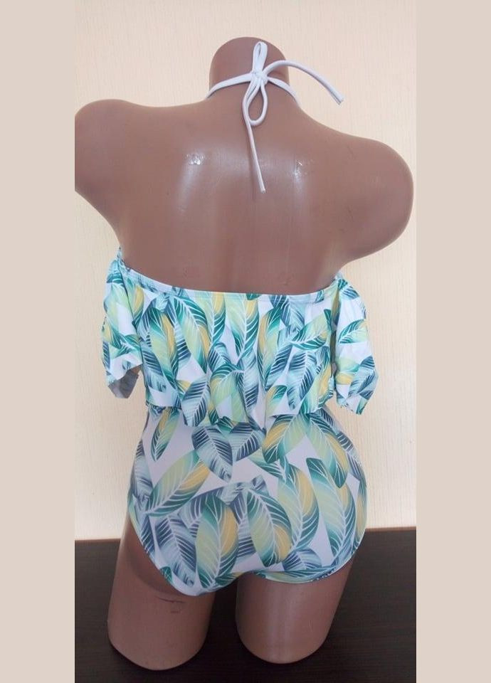 Зелений демісезонний жіночий роздільний купальник (арт.60240) No Brand