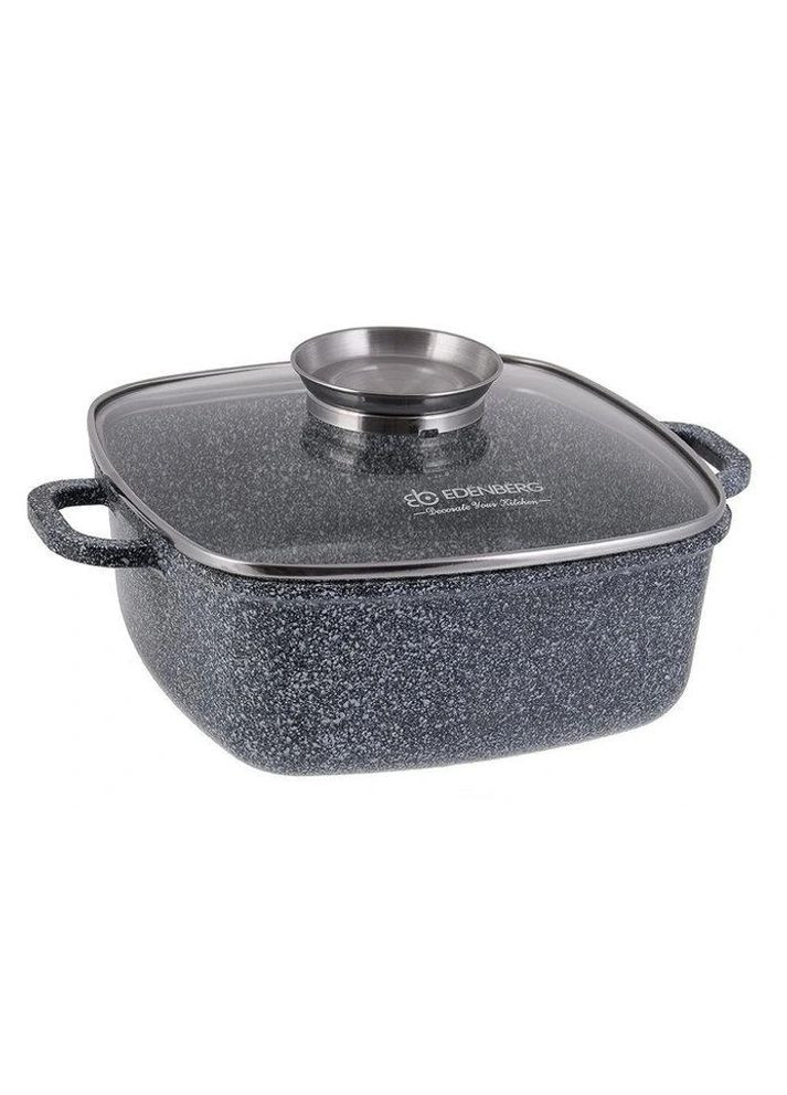 Кастрюля-казан с гранитным покрытием и крышкой 2.8 л. (EB-3971) Edenberg (368993381)