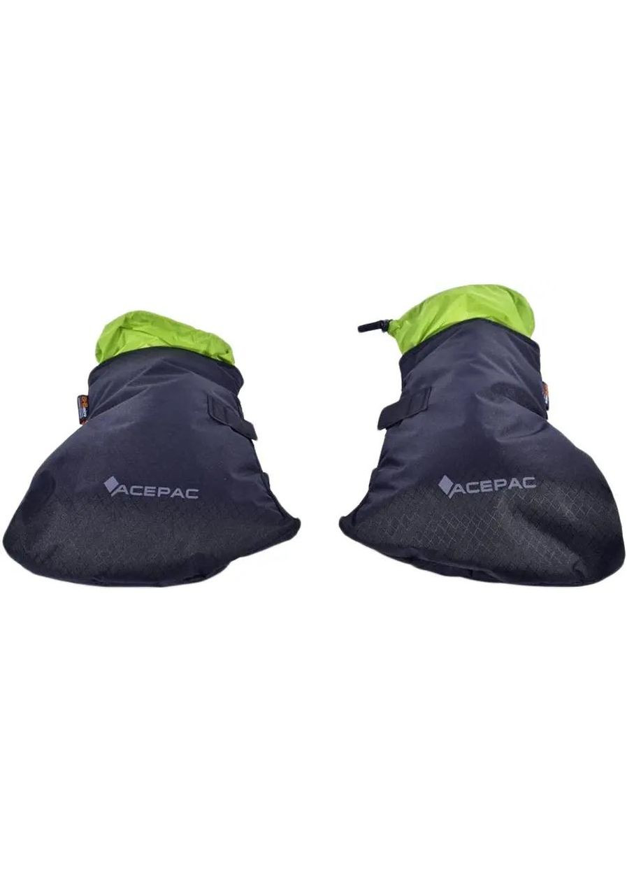 Рукавиці на кермо велосипеда Poggies Black Acepac (316439034)