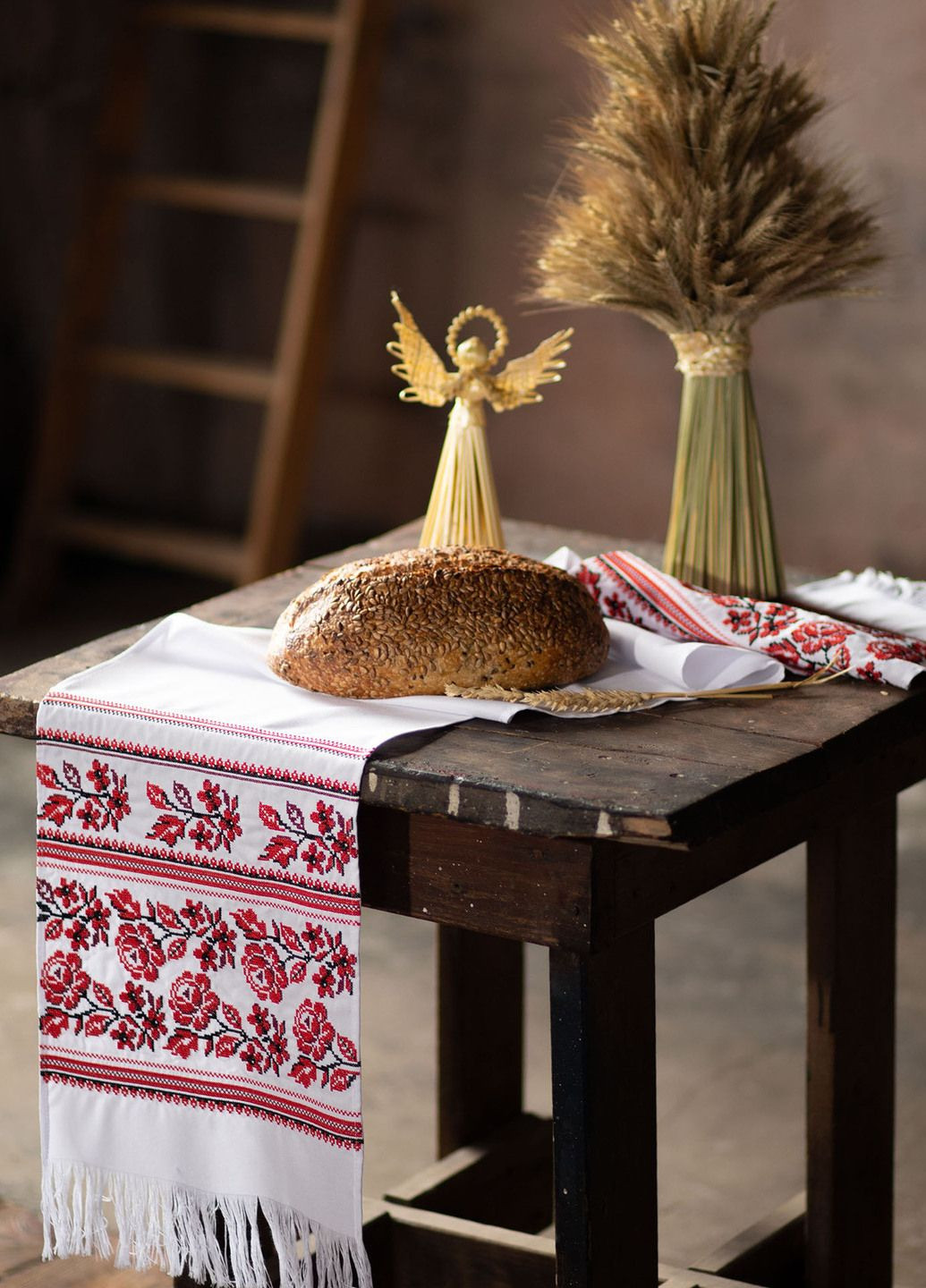 Вишитий рушник р.1.70*0.32 Едельвіка Український рушник (322232123)