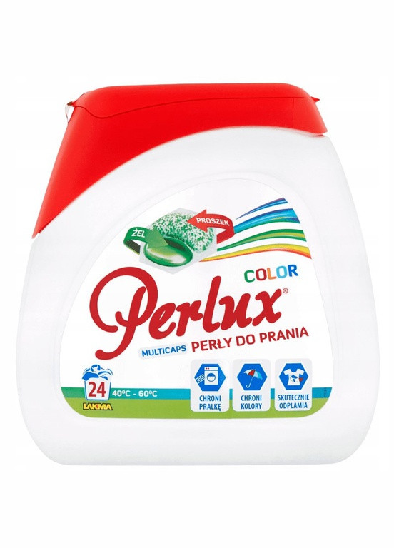 Капсули для прання PERLUX COLOR 24 шт для кольорових речей (3538) Lakma (263433586)