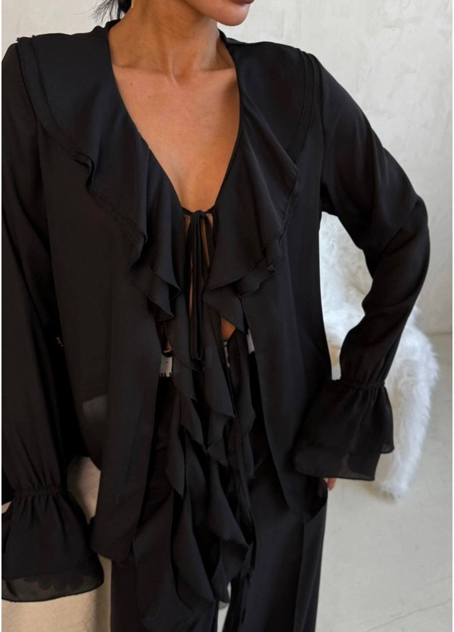 Чёрная женская блузка Asi.Store.ua