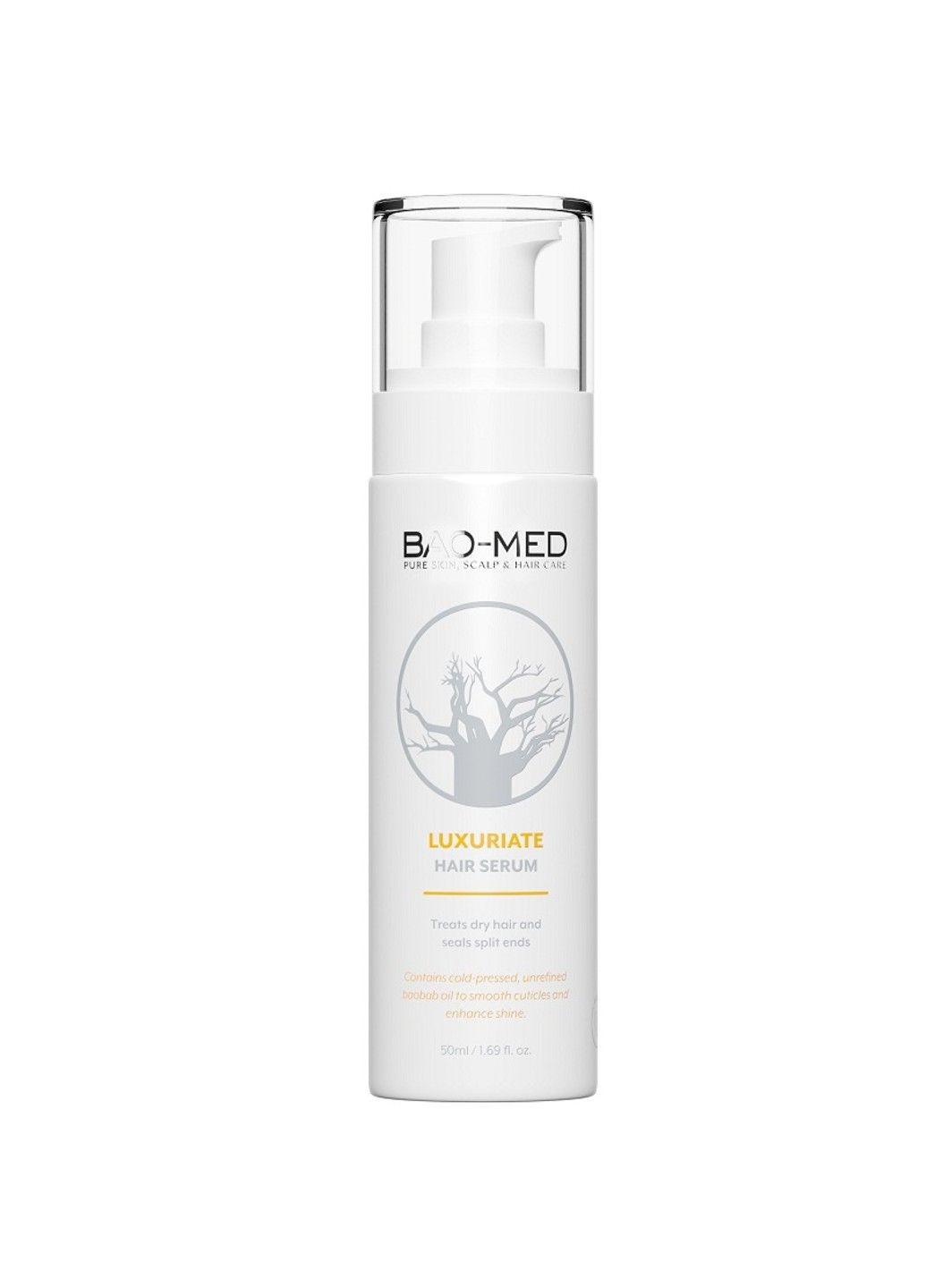 Серум з олією баобабу Bao-Med Luxuriate Hair Serum 50 мл Mediceuticals (316532243)