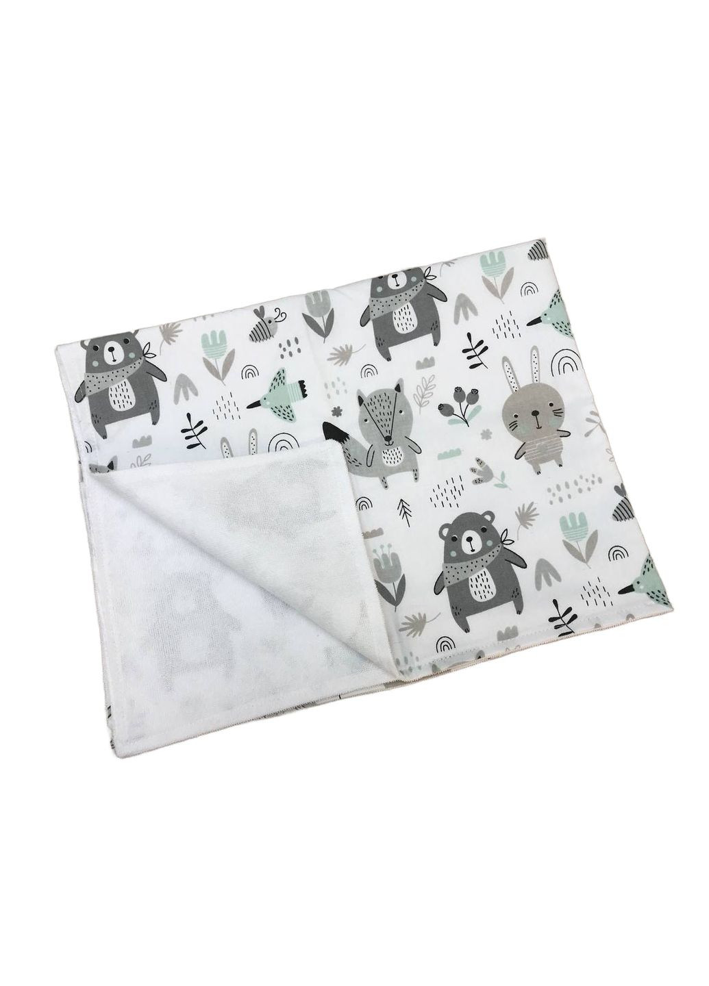 Пелюшка непромокаюча "Зайчики ведмеді ментолові" Moontime (366891649)