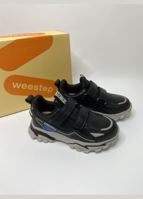 Чорні Осінні кросівки для хлопців Weestep