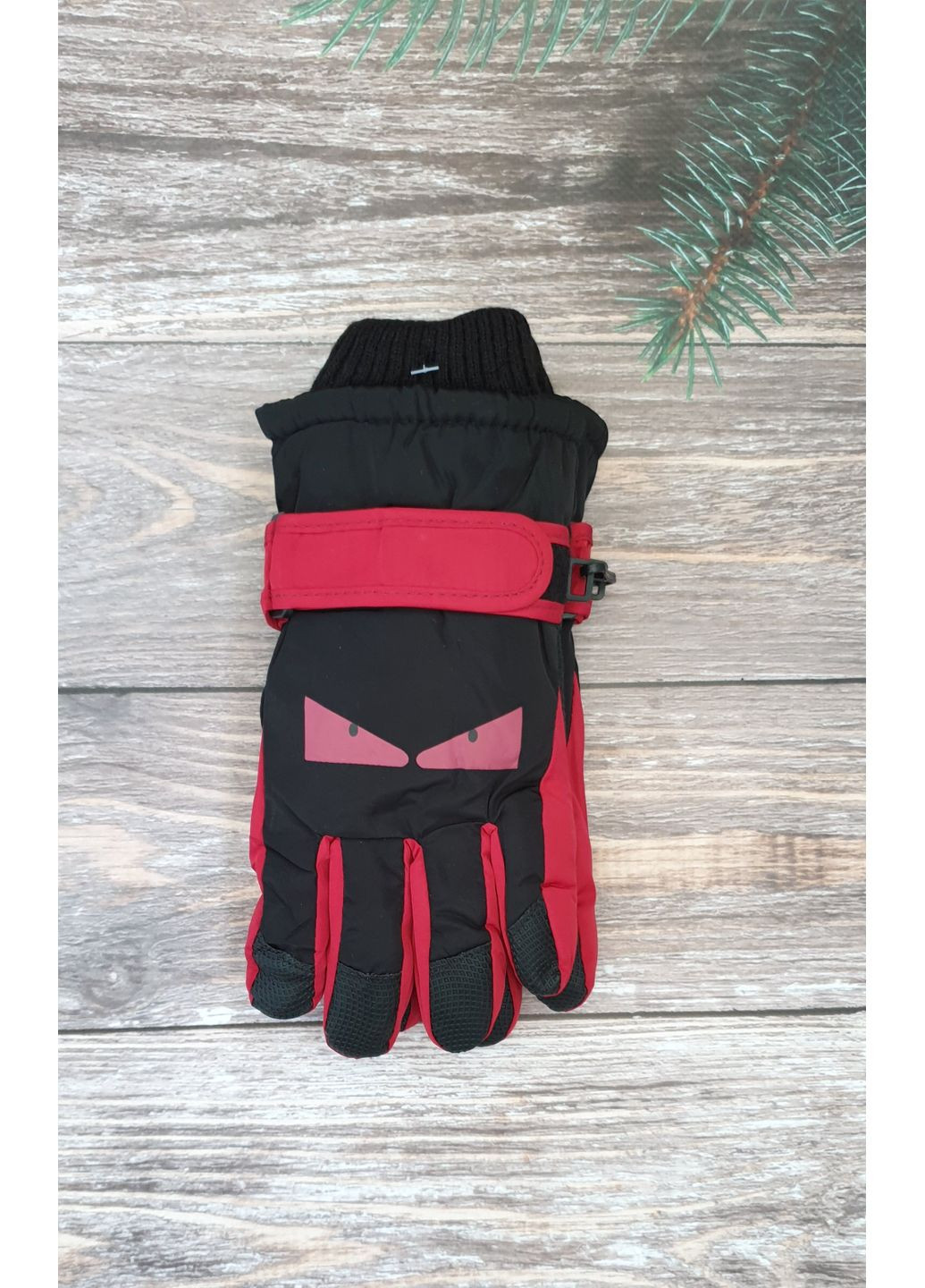 Балоновые перчатки на меху для мальчиков и девочек 6-10 лет No Brand (358517386)