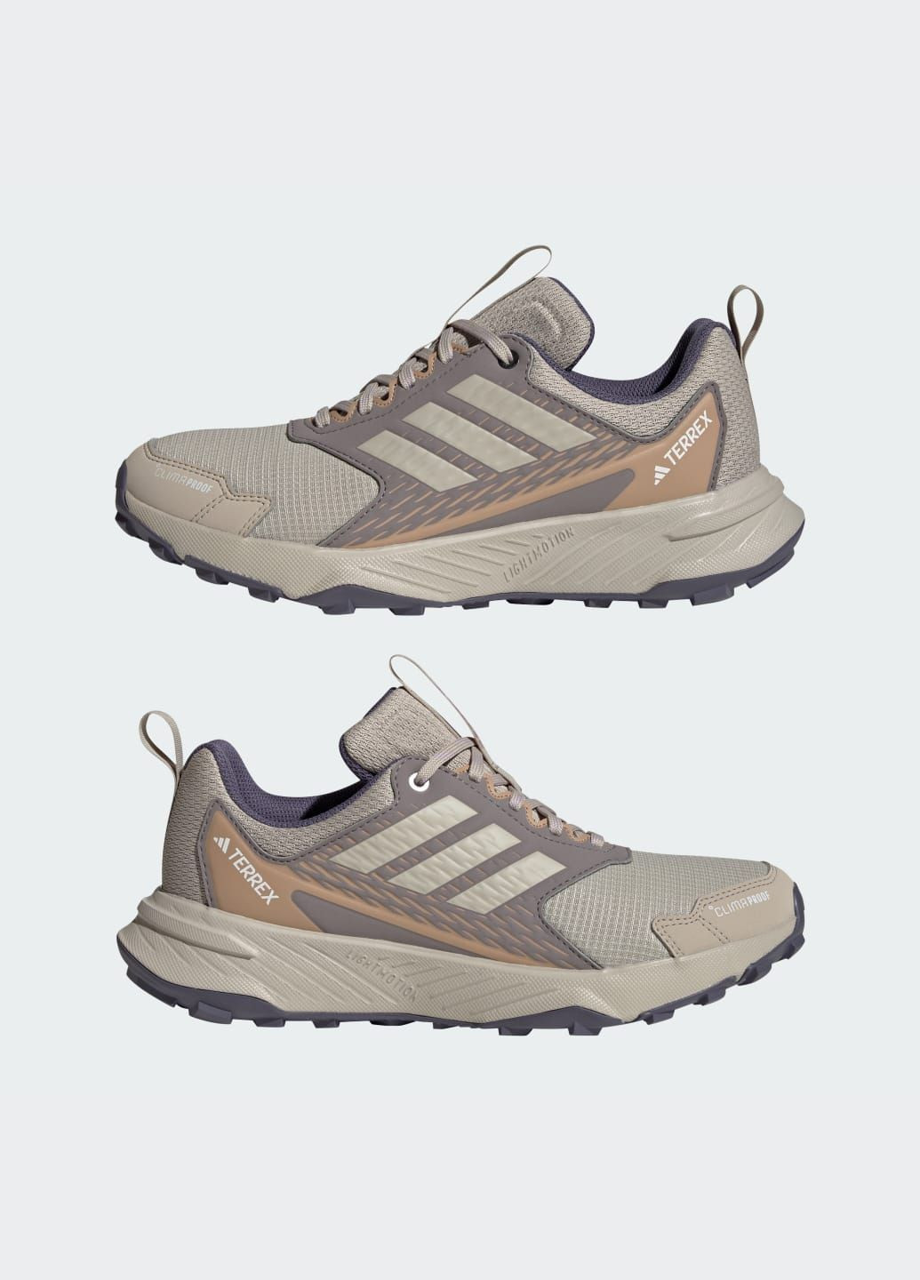 Кроссовки Terrex Tracefinder 2 CLIMAPROOF Trail Running adidas бежевые всесезоны (368834340)