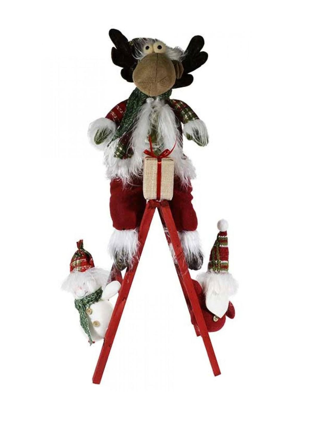 Фігура новорічна "Santa&Co" 74см на лестнице Home (301574983)