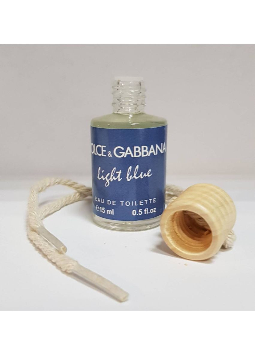 Ароматизатор в авто масляный Light Blue pour homme 15ml No Brand (360549408)