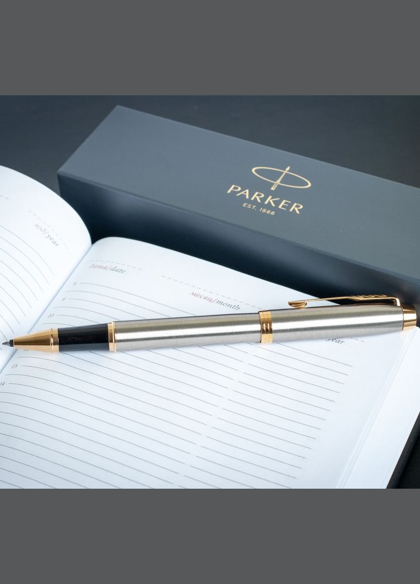 Ручка-ролер IM 17 Brushed Metal GT RB 22 222_TR4 Parker (316613914)