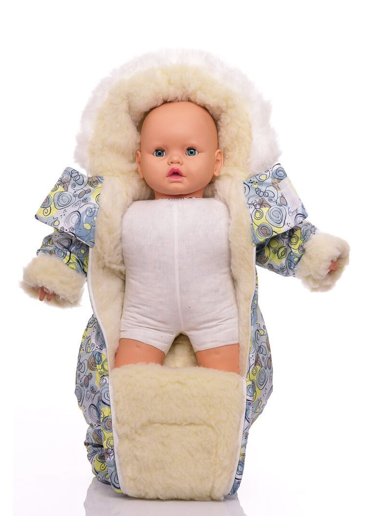 Человечек на меху галактика серый 74 см (27584) BABYKROHA (315340853)