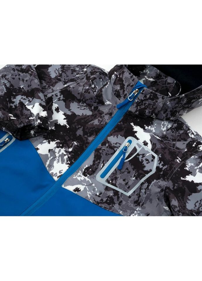 Комбінована демісезонна куртка демісезонна (7009-116-blue) Top&Sky