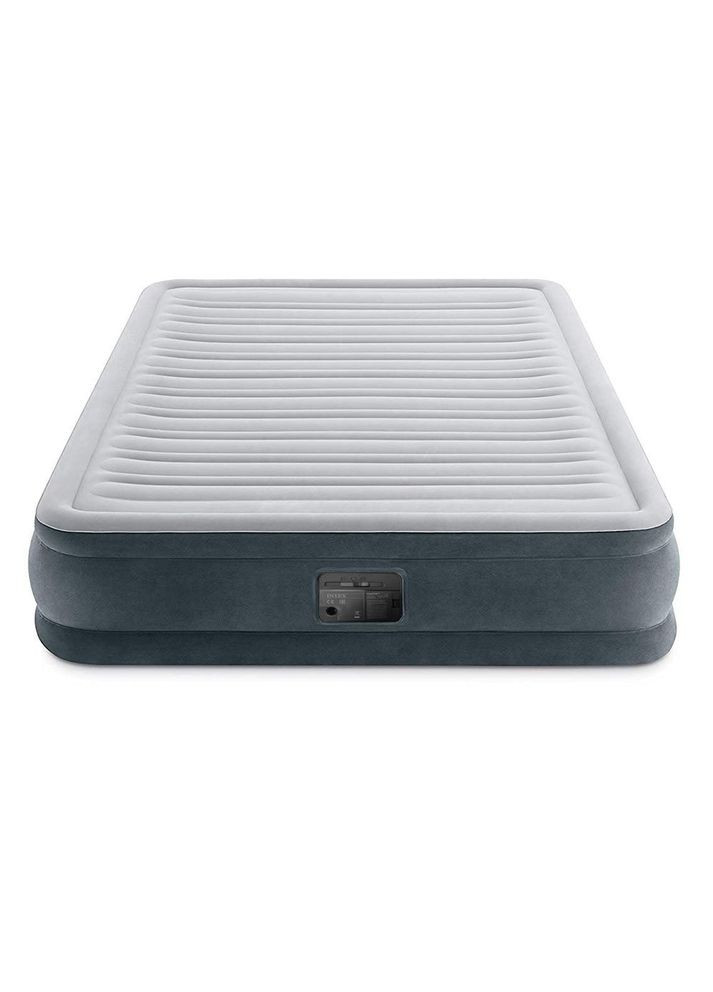 Надувная кровать-матрас Intex Comfort-Plush Mid Rise Queen 67770 L, встроеный электро насос No Brand (334011329)